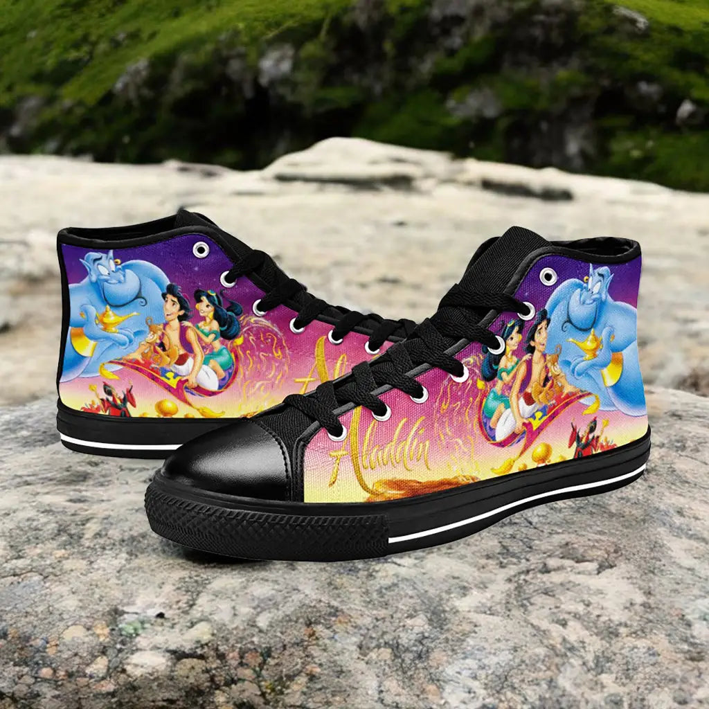 Aladdin Princess Jasmine Custom High Top Sneakers Shoes