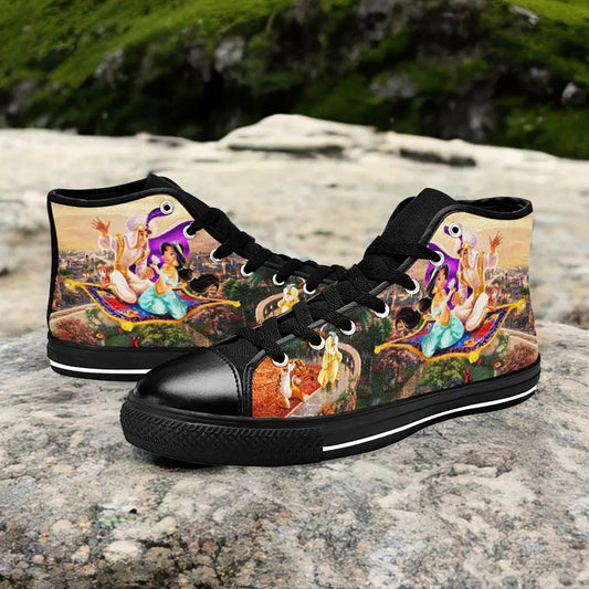 Aladdin Princess Jasmine Custom High Top Sneakers Shoes