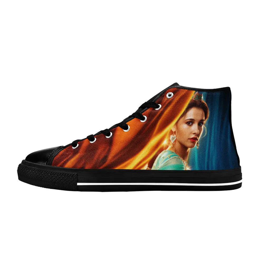 Aladdin Princess Jasmine Custom High Top Sneakers Shoes