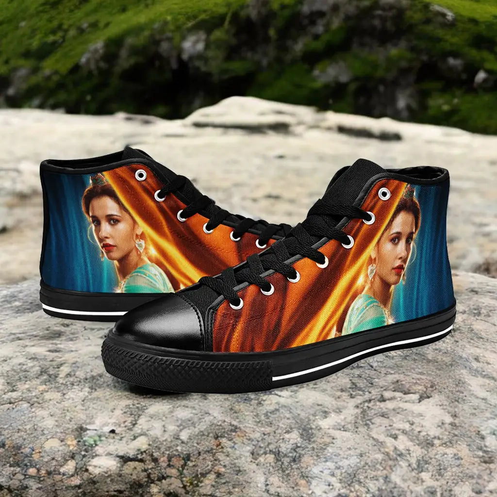 Aladdin Princess Jasmine Custom High Top Sneakers Shoes