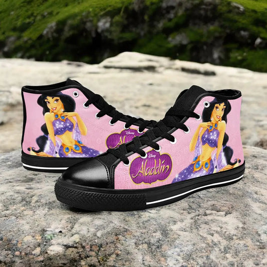 Aladdin Princess Jasmine Custom High Top Sneakers Shoes