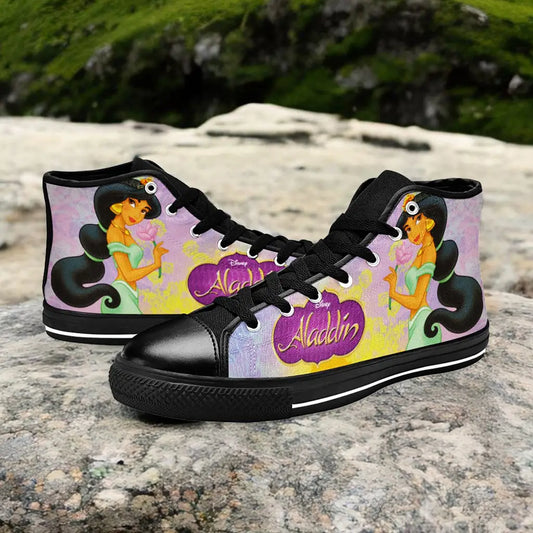 Aladdin Princess Jasmine Custom High Top Sneakers Shoes