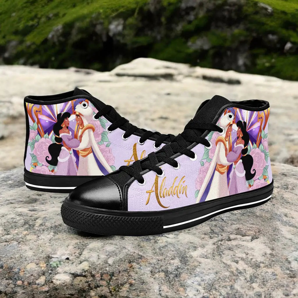 Aladdin Princess Jasmine Custom High Top Sneakers Shoes