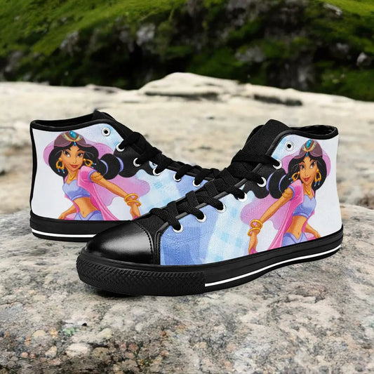 Aladdin Princess Jasmine Custom High Top Sneakers Shoes