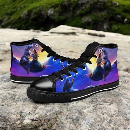 Aladdin Princess Jasmine Custom High Top Sneakers Shoes