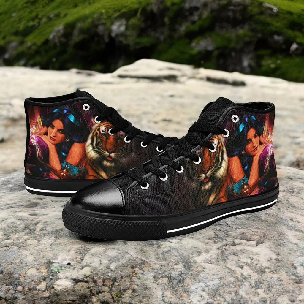 Aladdin Princess Jasmine Custom High Top Sneakers Shoes