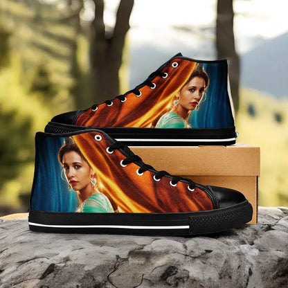 Aladdin Princess Jasmine Custom High Top Sneakers Shoes