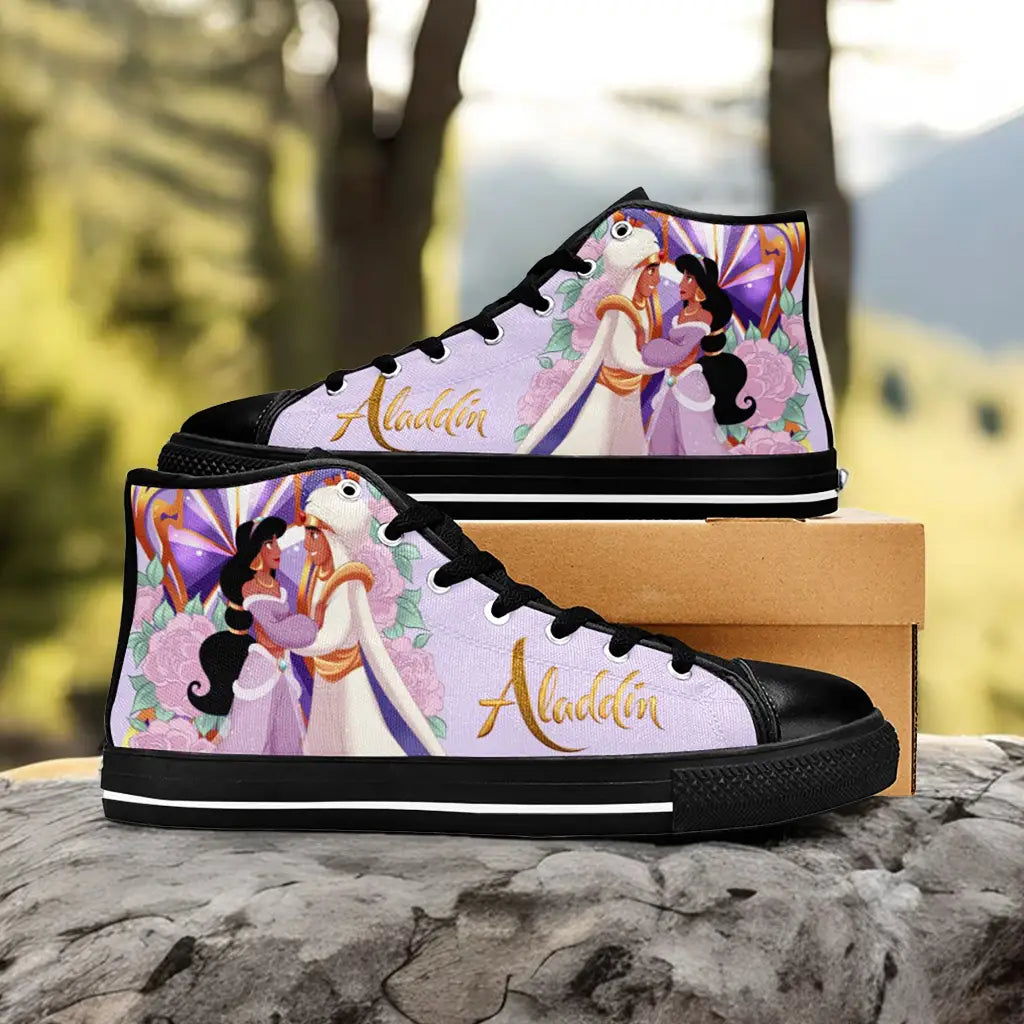 Aladdin Princess Jasmine Custom High Top Sneakers Shoes