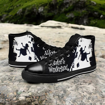 Alice in Wonderland Custom High Top Sneakers Shoes