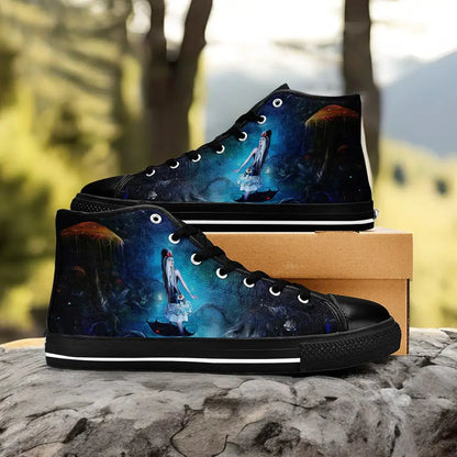 Alice in Wonderland Custom High Top Sneakers Shoes