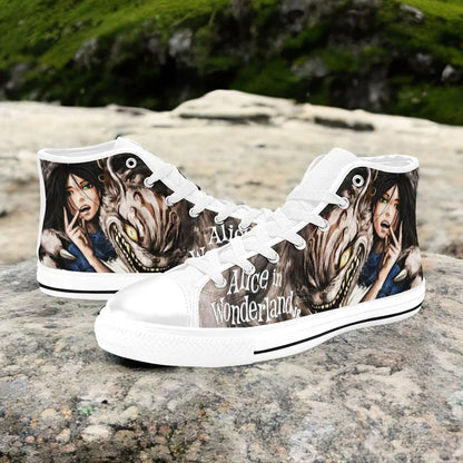 Alice in Wonderland Custom High Top Sneakers Shoes