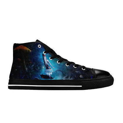 Alice in Wonderland Custom High Top Sneakers Shoes