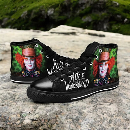 Alice in Wonderland Custom High Top Sneakers Shoes