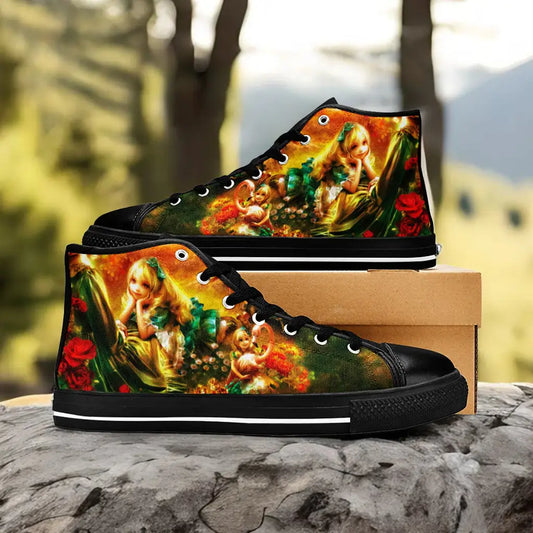 Alice in Wonderland Custom High Top Sneakers Shoes