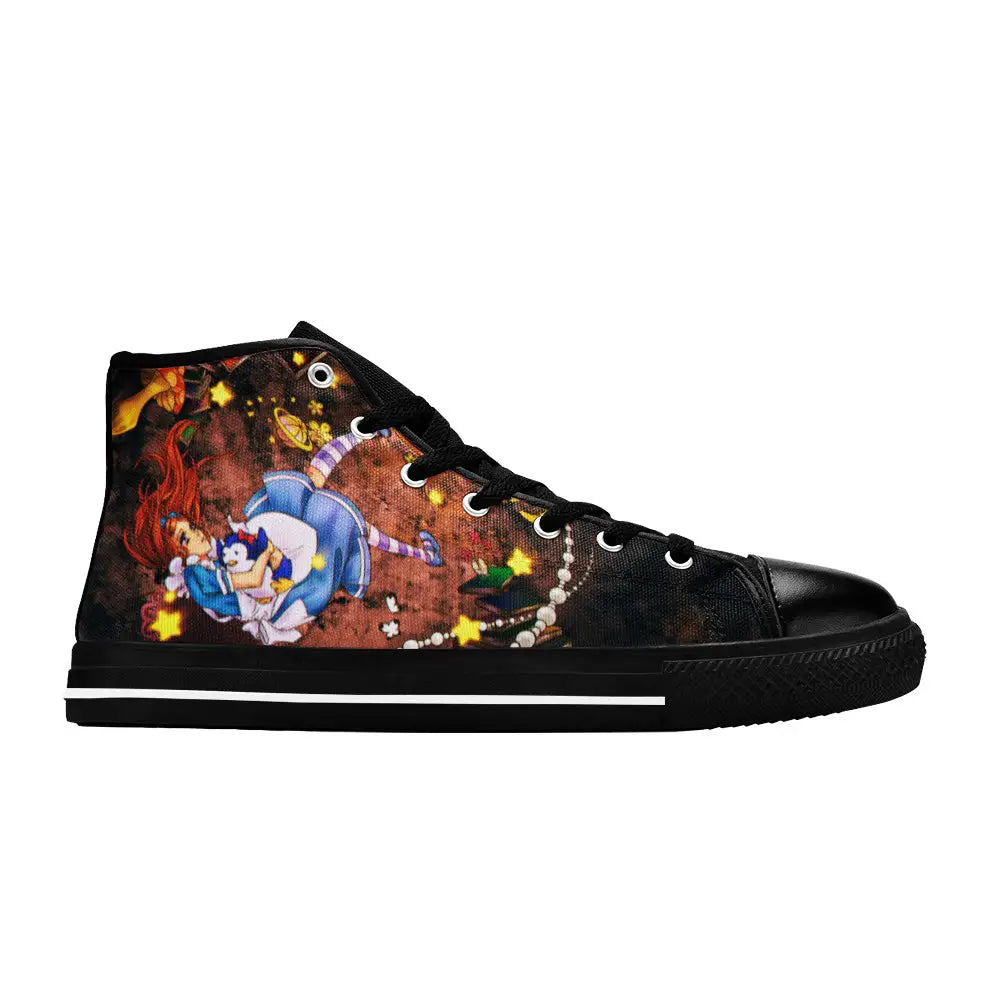 Alice in Wonderland Custom High Top Sneakers Shoes