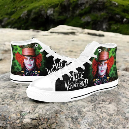 Alice in Wonderland Custom High Top Sneakers Shoes