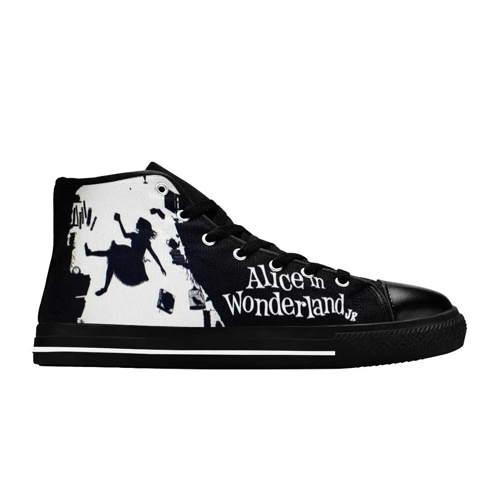 Alice in Wonderland Custom High Top Sneakers Shoes