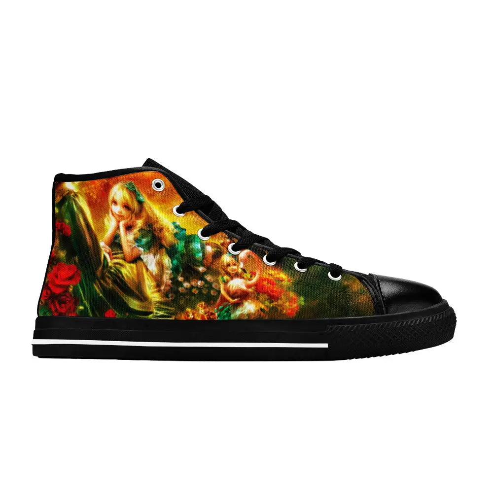 Alice in Wonderland Custom High Top Sneakers Shoes