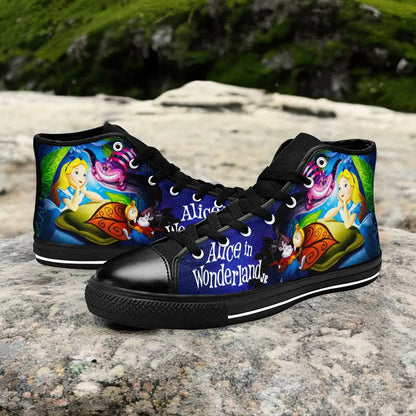 Alice in Wonderland Custom High Top Sneakers Shoes