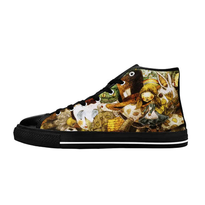 Alice in Wonderland Custom High Top Sneakers Shoes