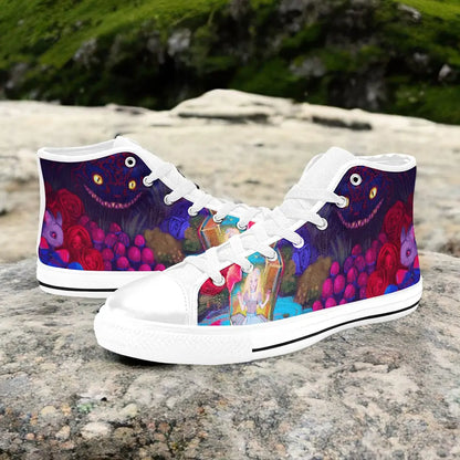 Alice in Wonderland Custom High Top Sneakers Shoes