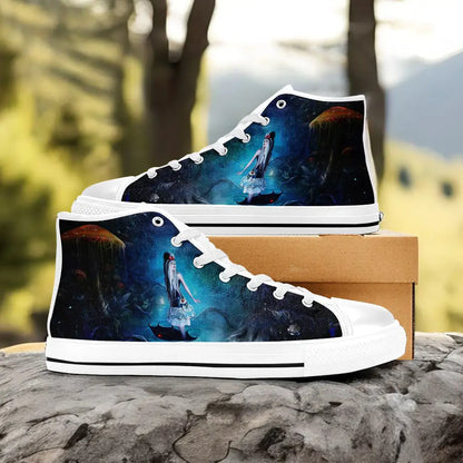 Alice in Wonderland Custom High Top Sneakers Shoes