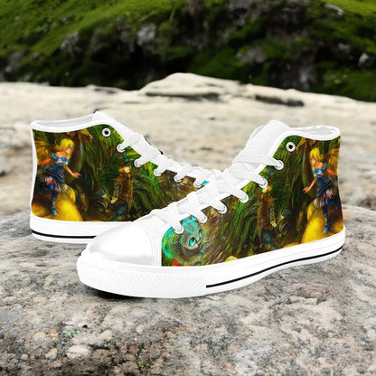 Alice in Wonderland Custom High Top Sneakers Shoes