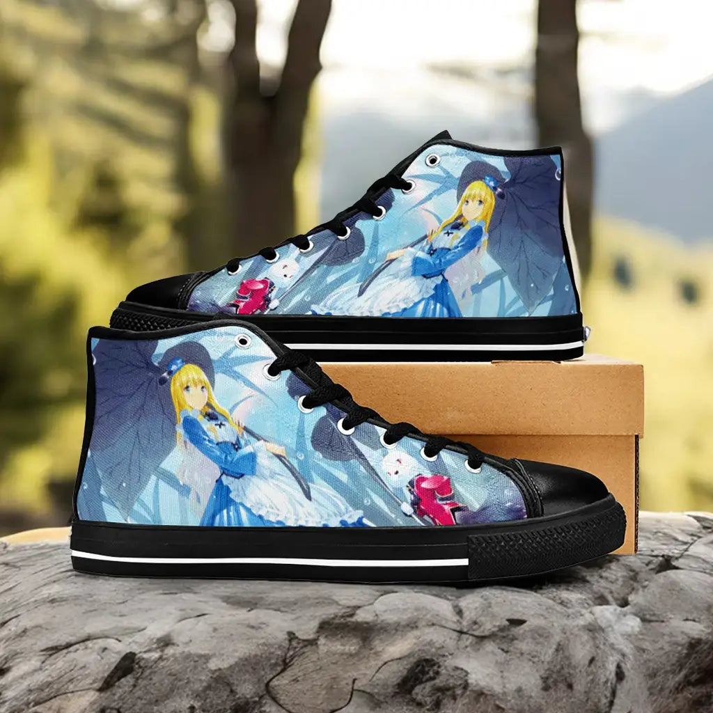 Alice in Wonderland Fushigi no Kuni no Alice Custom High Top Sneakers Shoes