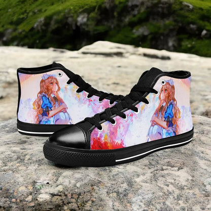 Alice in Wonderland Fushigi no Kuni no Alice Custom High Top Sneakers Shoes