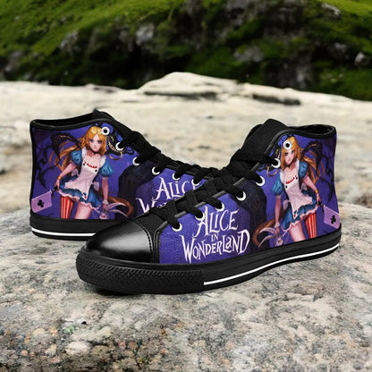 Alice in Wonderland Fushigi no Kuni no Alice Custom High Top Sneakers Shoes