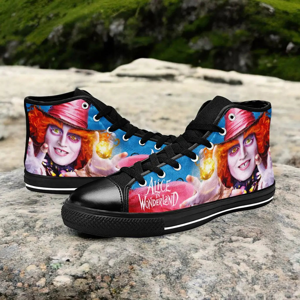 Alice in Wonderland Fushigi no Kuni no Alice Custom High Top Sneakers Shoes