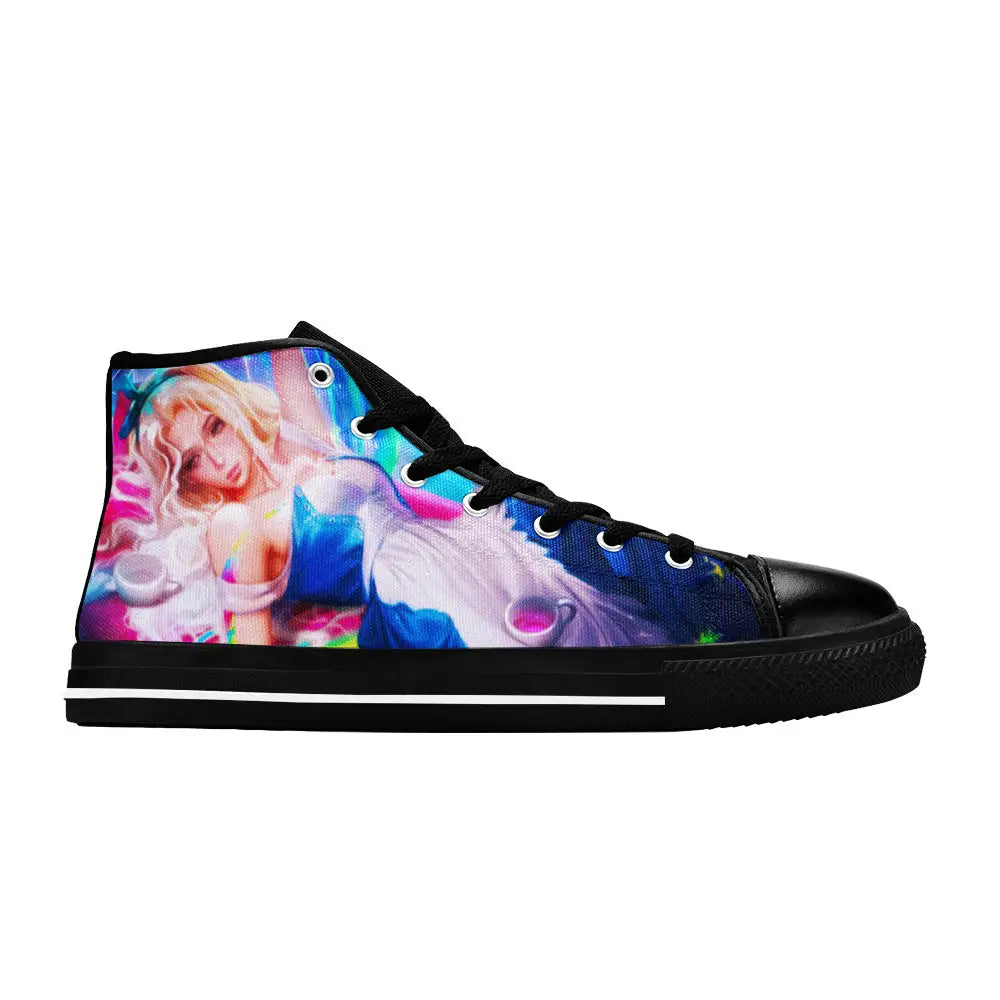 Alice in Wonderland Fushigi no Kuni no Alice Custom High Top Sneakers Shoes