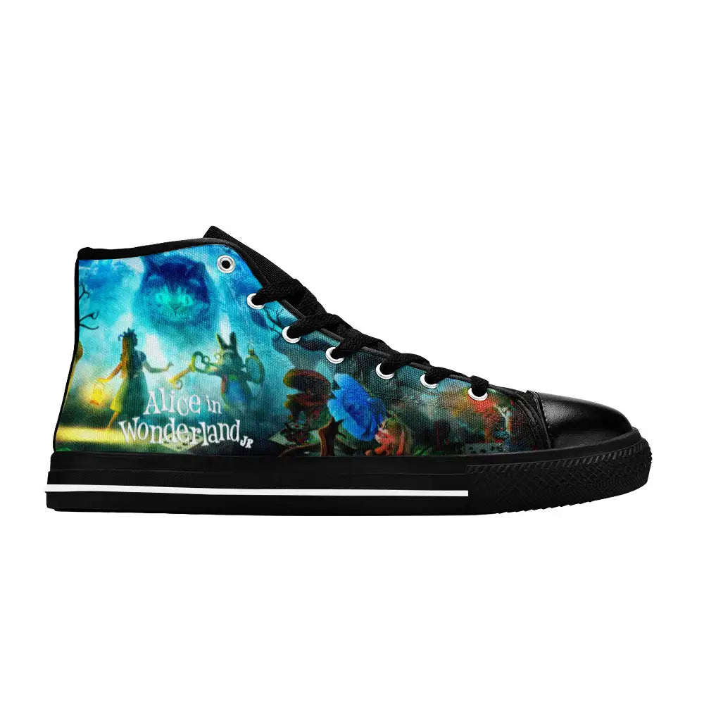 Alice in Wonderland Fushigi no Kuni no Alice Custom High Top Sneakers Shoes