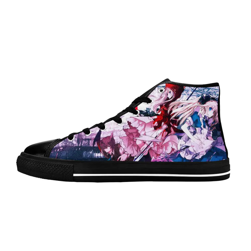 Alice in Wonderland Fushigi no Kuni no Alice Custom High Top Sneakers Shoes