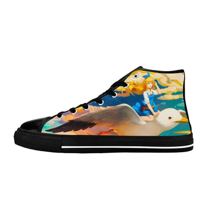 Alice in Wonderland Fushigi no Kuni no Alice Custom High Top Sneakers Shoes