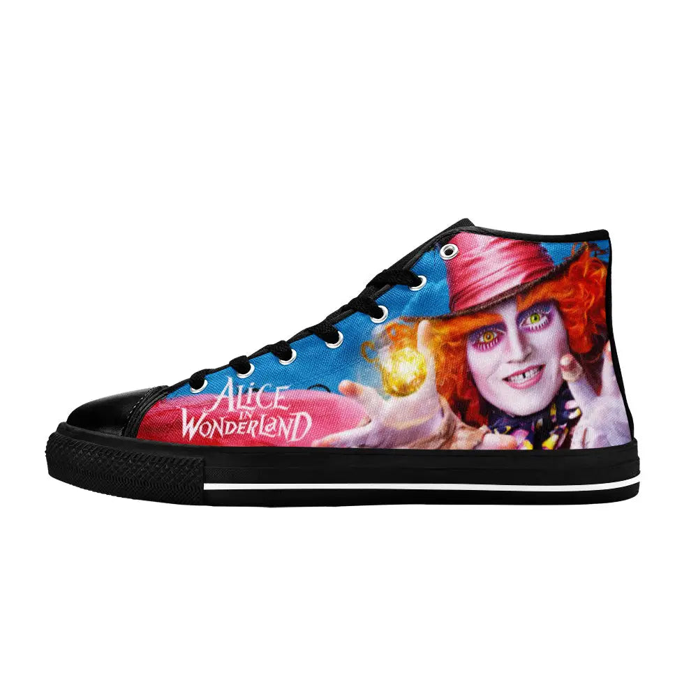 Alice in Wonderland Fushigi no Kuni no Alice Custom High Top Sneakers Shoes