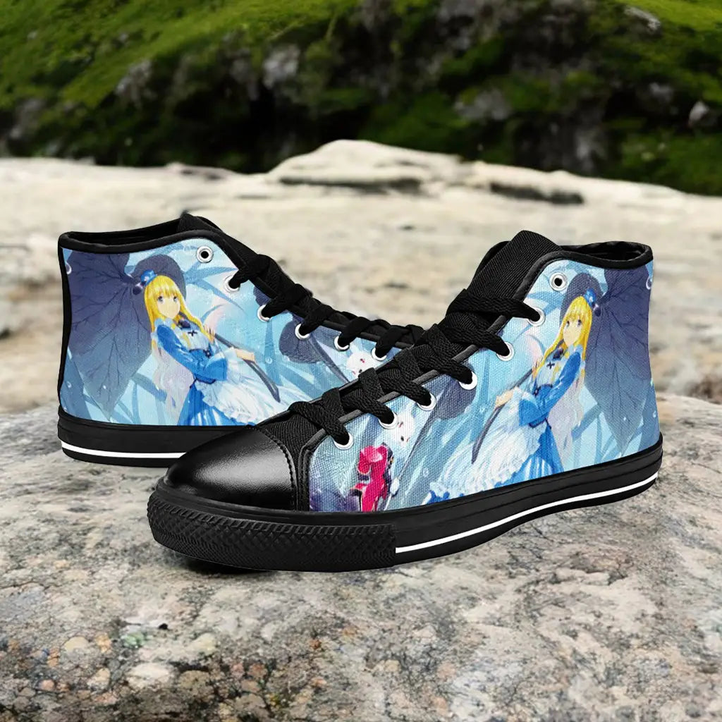 Alice in Wonderland Fushigi no Kuni no Alice Custom High Top Sneakers Shoes