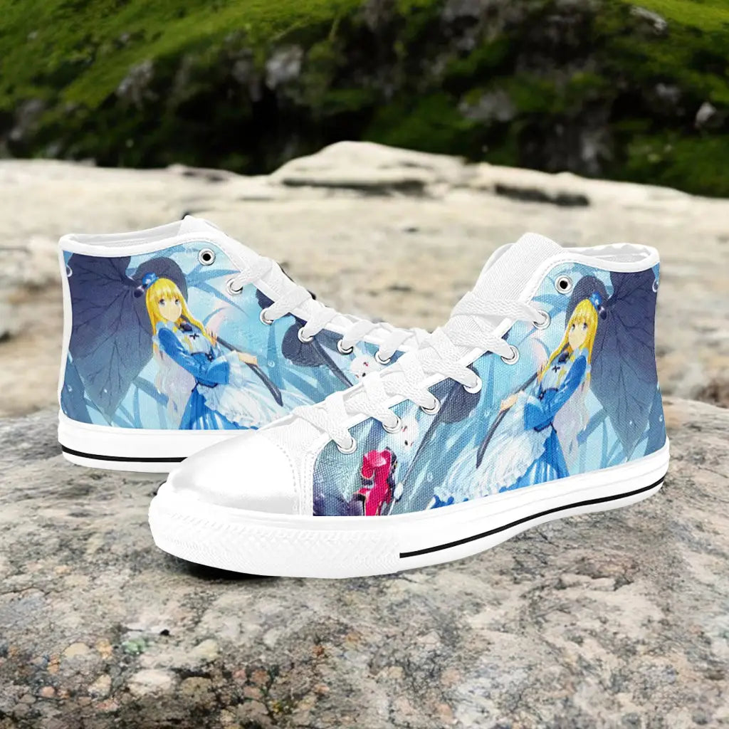 Alice in Wonderland Fushigi no Kuni no Alice Custom High Top Sneakers Shoes