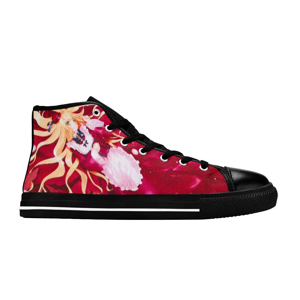 Alice in Wonderland Fushigi no Kuni no Alice Custom High Top Sneakers Shoes