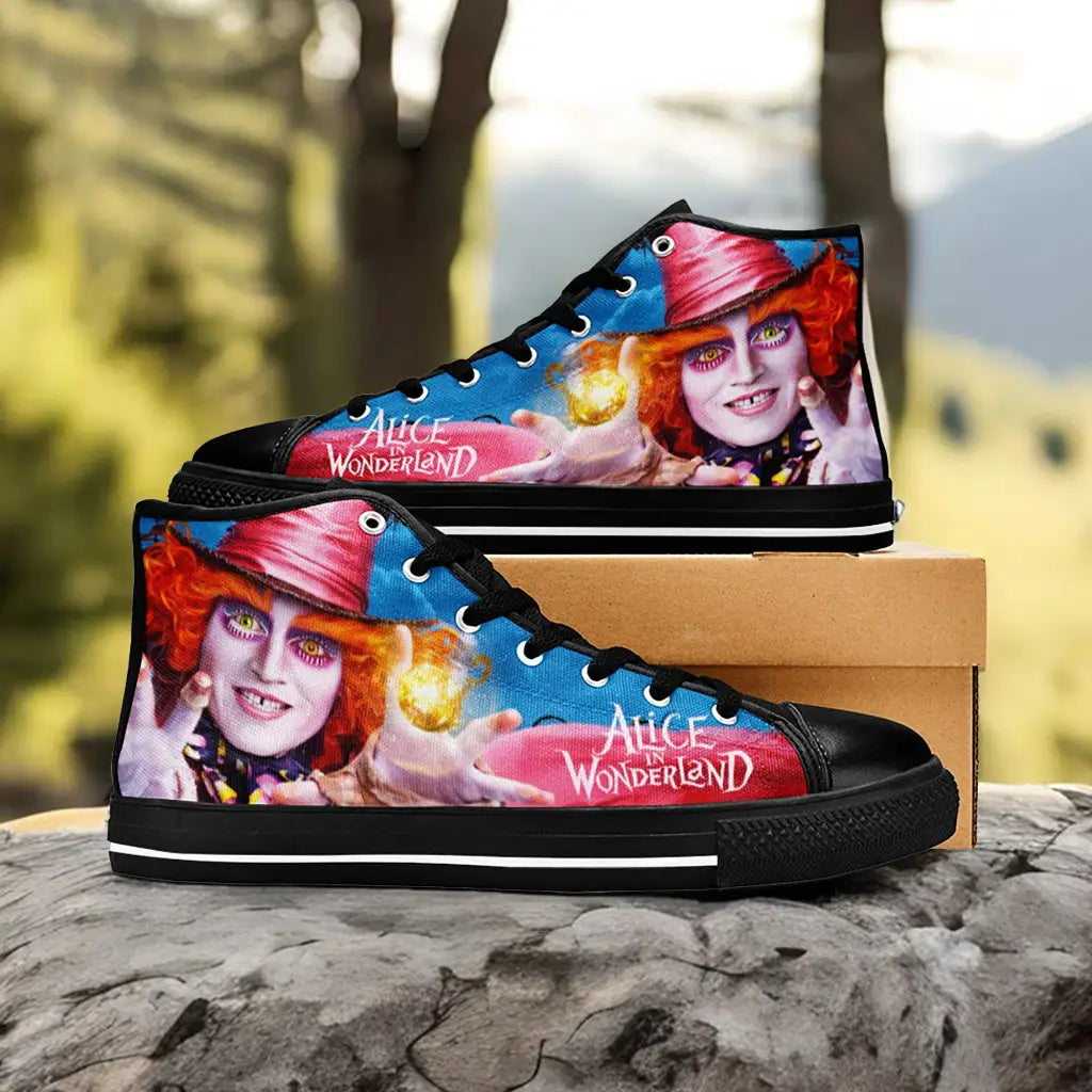 Alice in Wonderland Fushigi no Kuni no Alice Custom High Top Sneakers Shoes