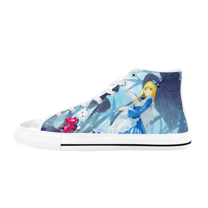 Alice in Wonderland Fushigi no Kuni no Alice Custom High Top Sneakers Shoes