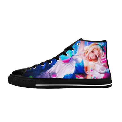 Alice in Wonderland Fushigi no Kuni no Alice Custom High Top Sneakers Shoes