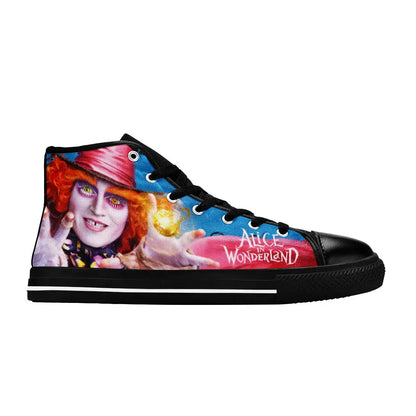 Alice in Wonderland Fushigi no Kuni no Alice Custom High Top Sneakers Shoes