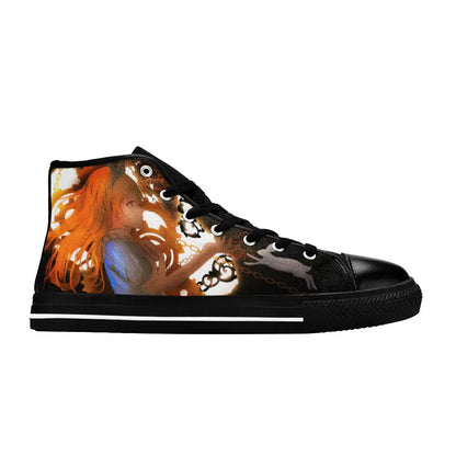 Alice in Wonderland Fushigi no Kuni no Alice Custom High Top Sneakers Shoes