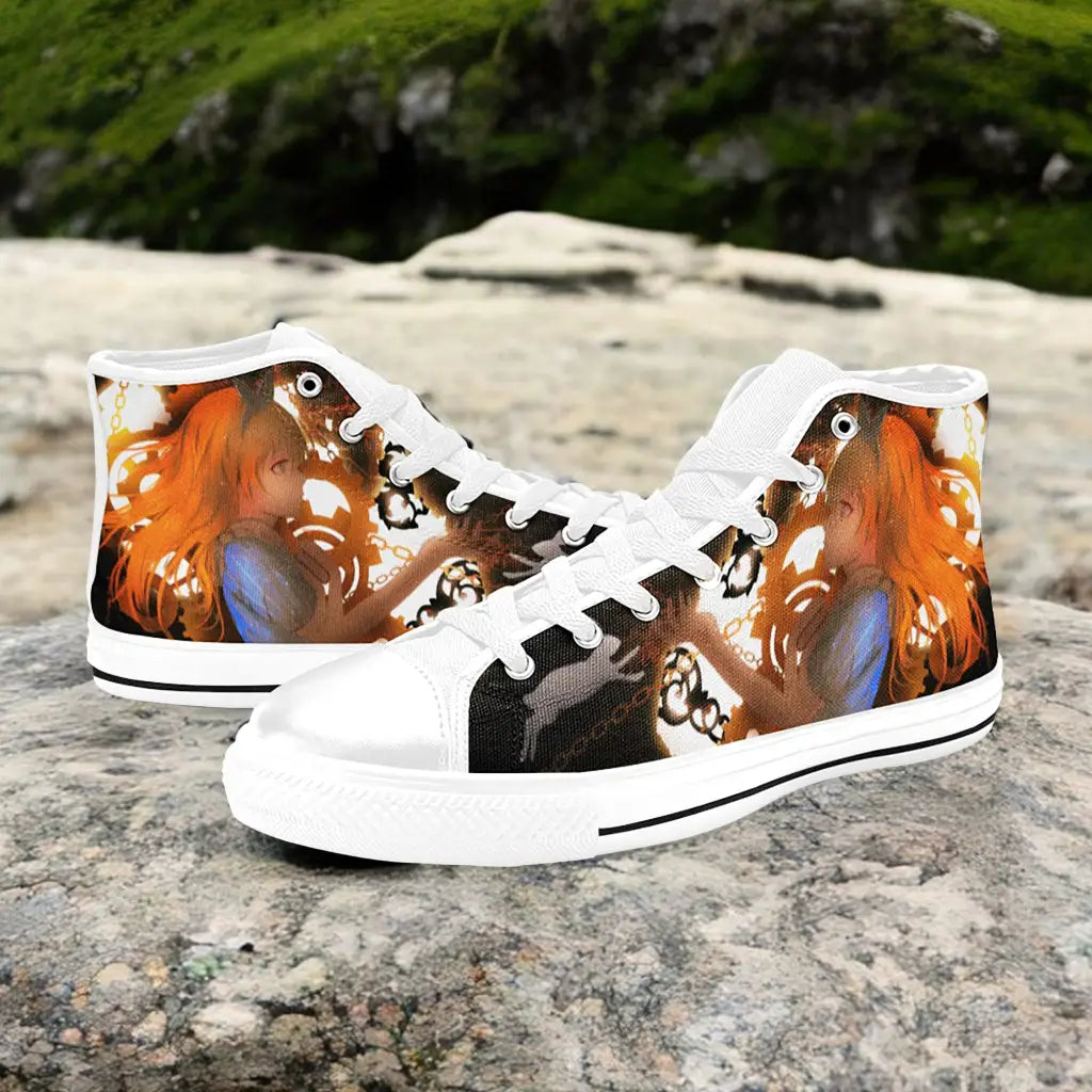 Alice in Wonderland Fushigi no Kuni no Alice Custom High Top Sneakers Shoes