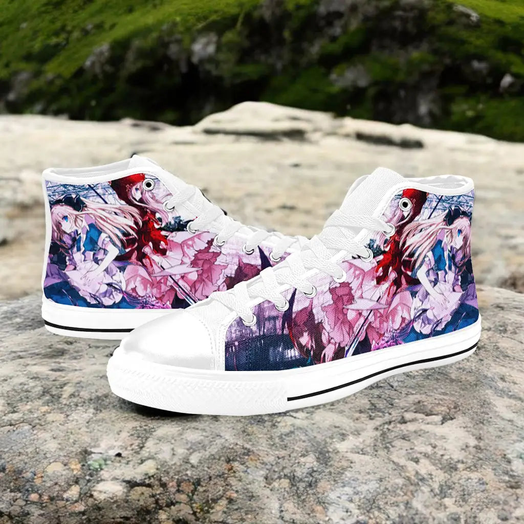 Alice in Wonderland Fushigi no Kuni no Alice Custom High Top Sneakers Shoes