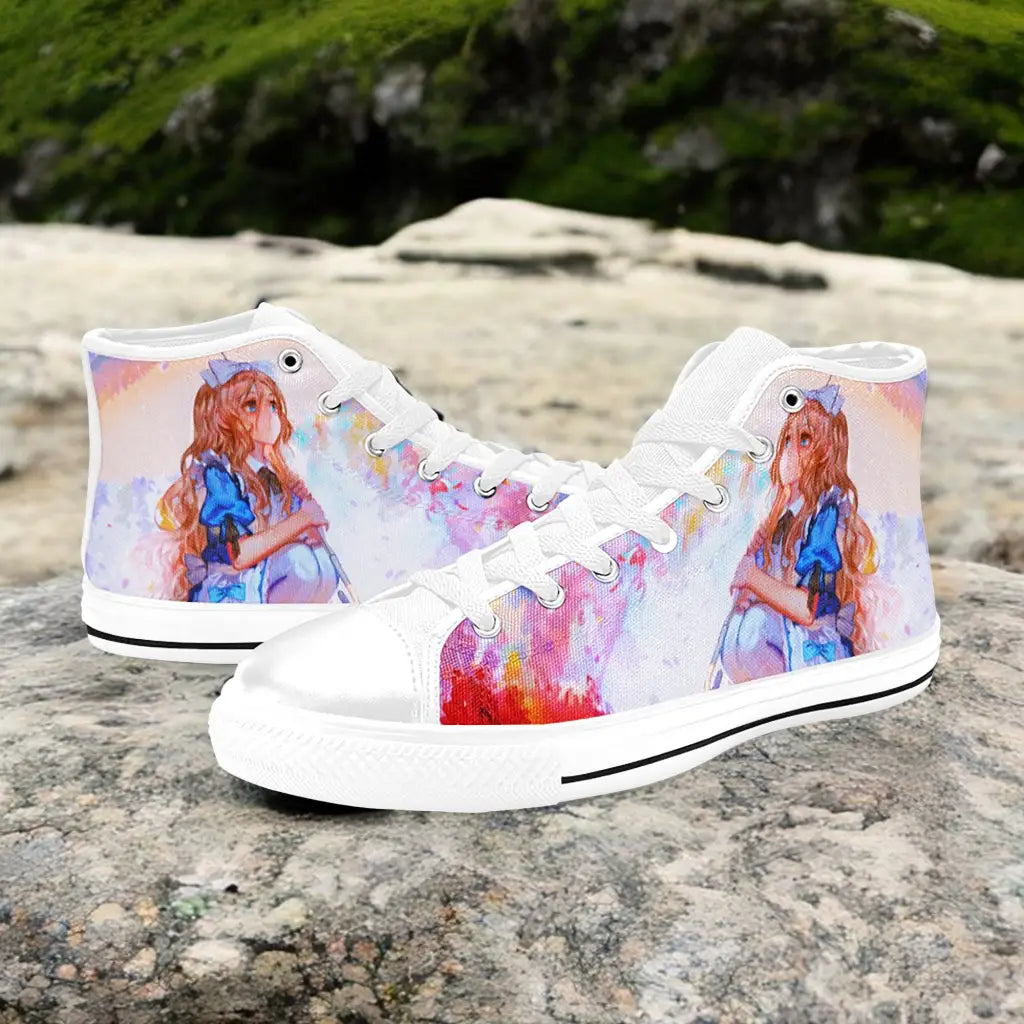 Alice in Wonderland Fushigi no Kuni no Alice Custom High Top Sneakers Shoes