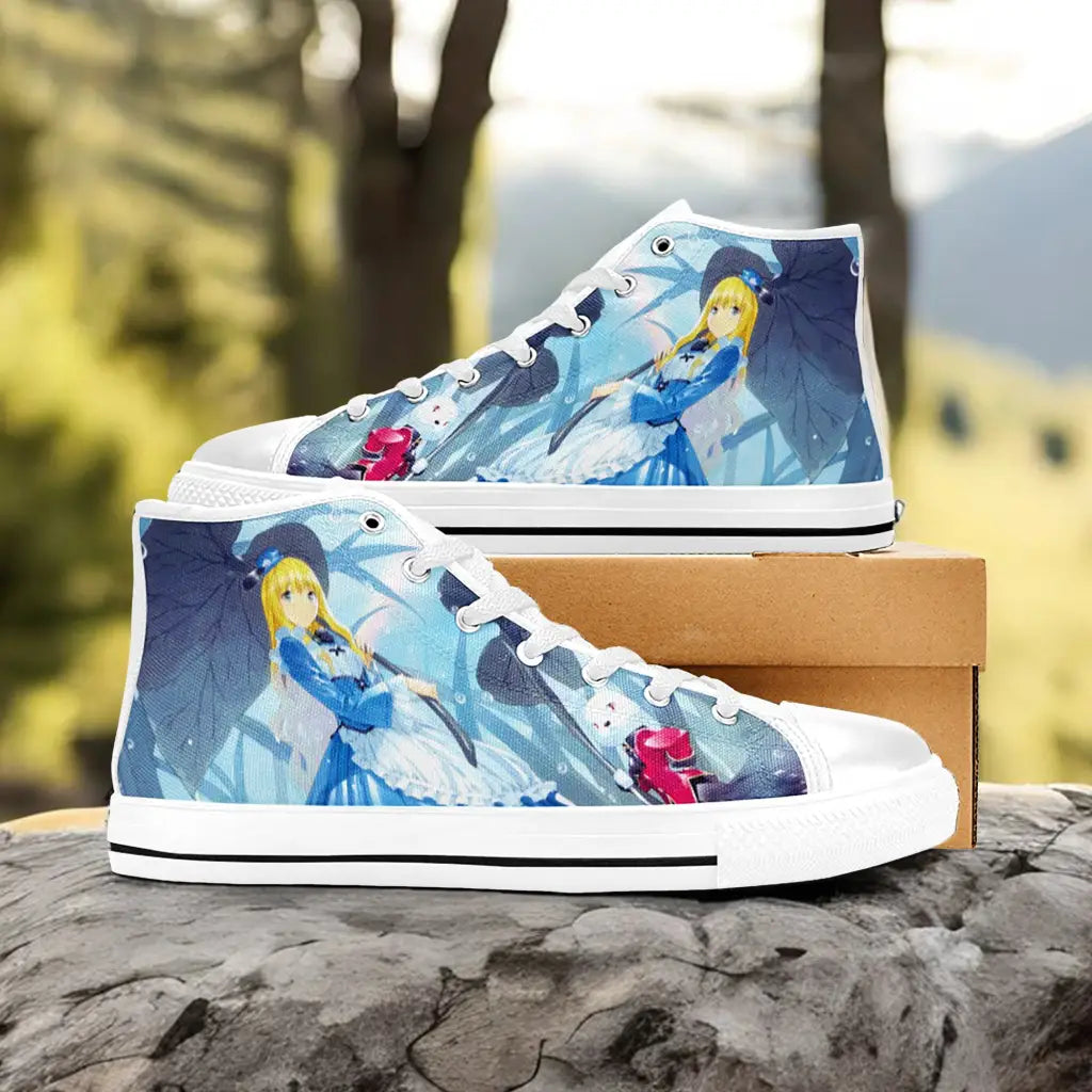 Alice in Wonderland Fushigi no Kuni no Alice Custom High Top Sneakers Shoes