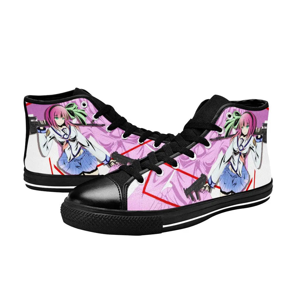 Angel Beats Custom High Top Sneakers Shoes