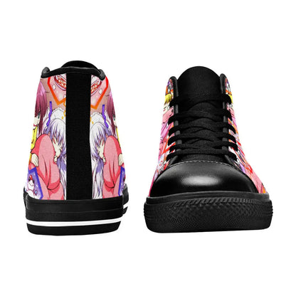 Angel Beats Custom High Top Sneakers Shoes